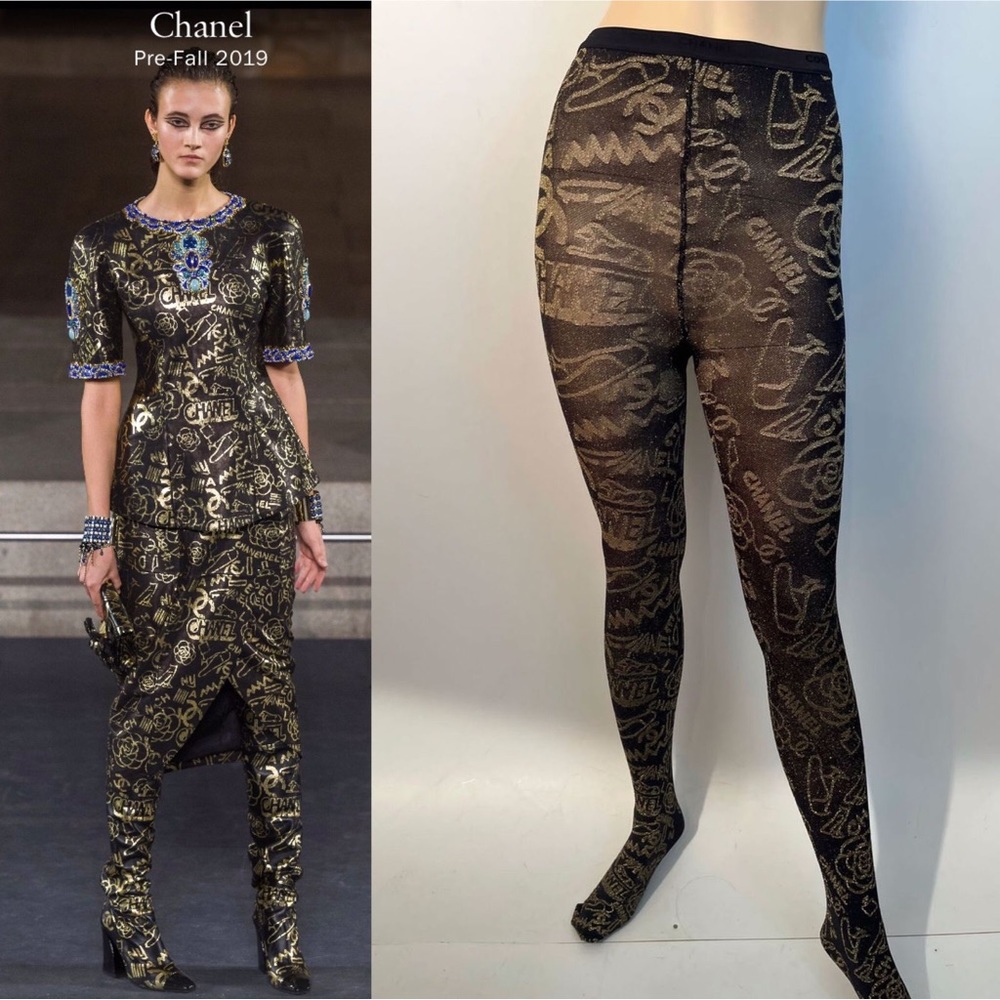 ❗️SOLD❗️CHANEL Metiers D’arts 2019 tights